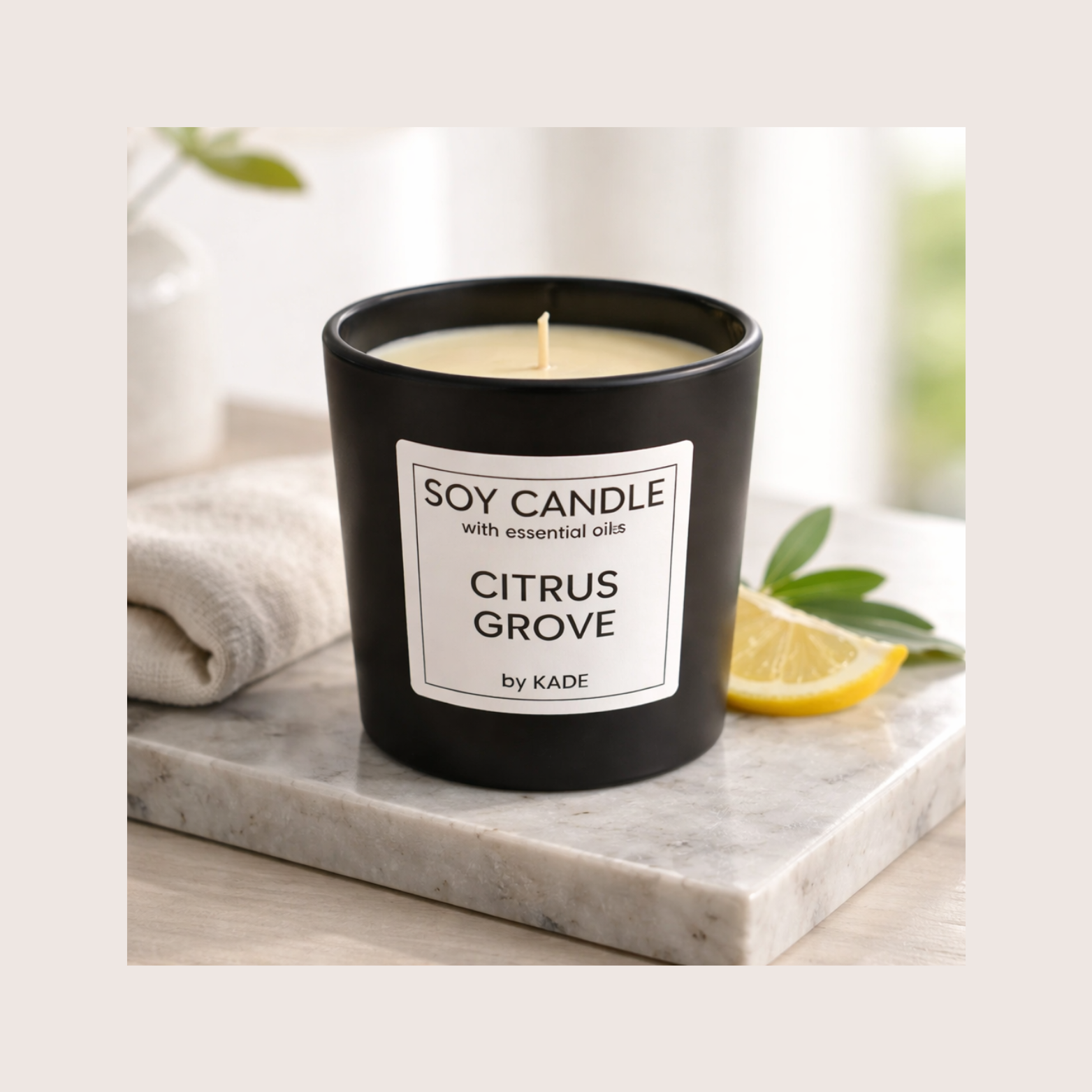 8 oz net wt. - Soy Candle