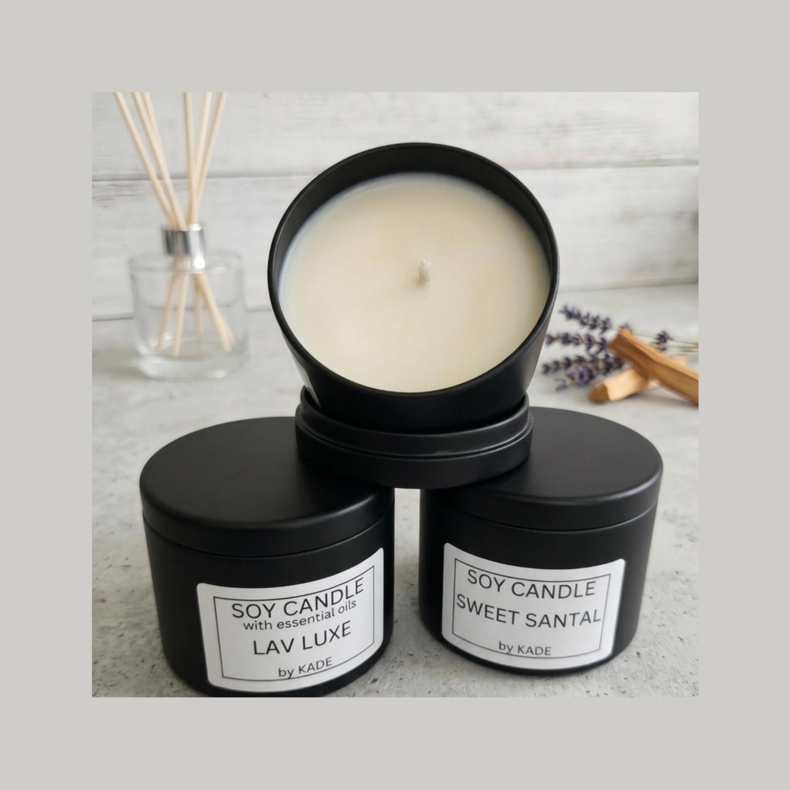 3 oz net wt. - Soy Candle