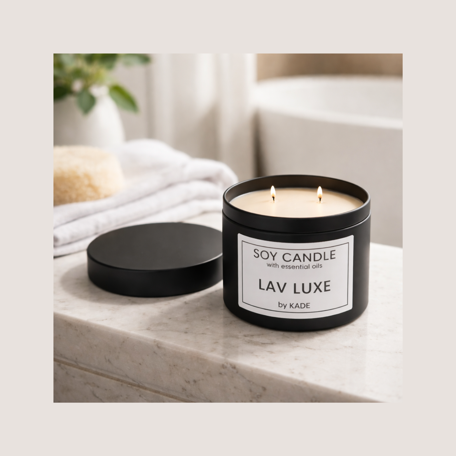 6 oz net wt. - Soy Candle