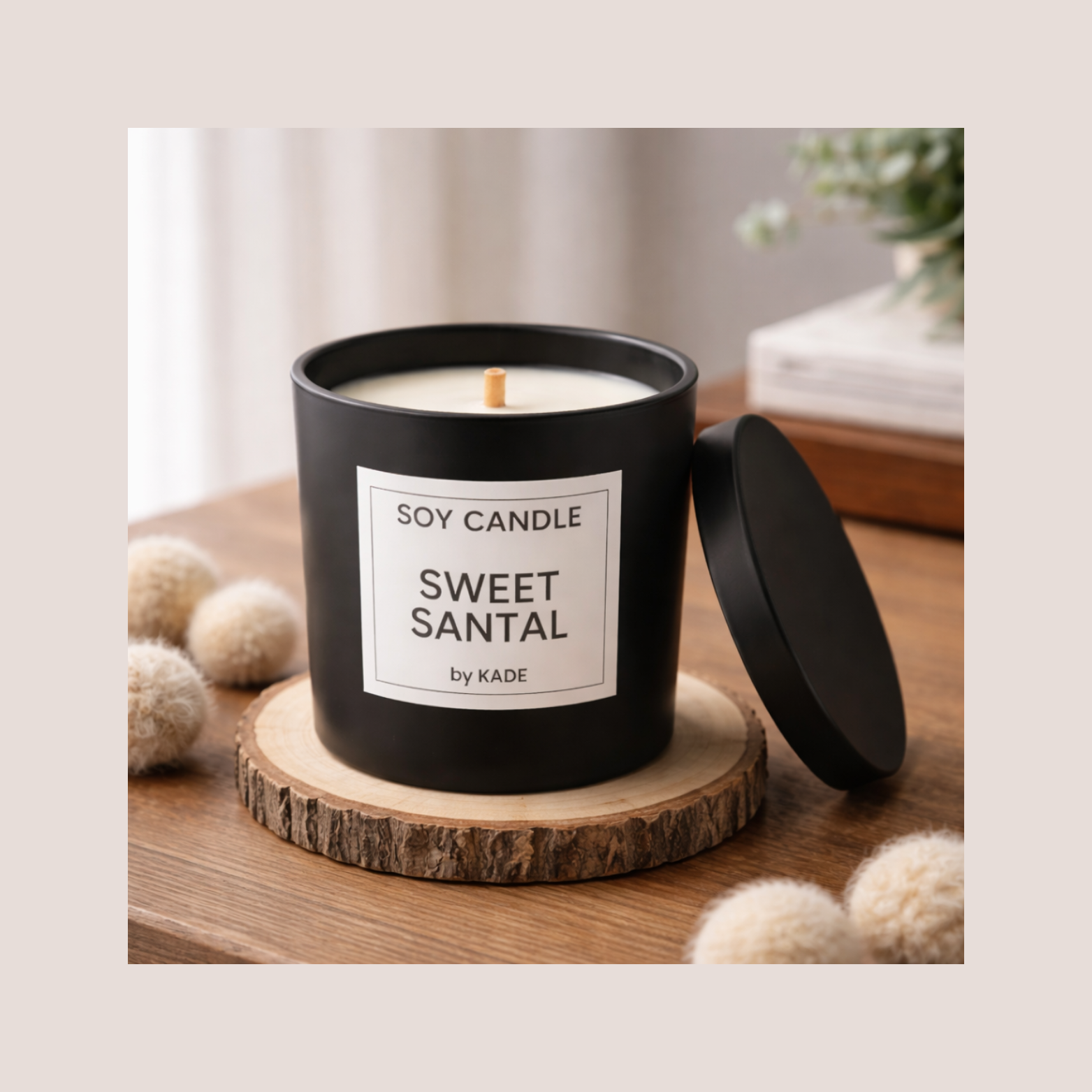 8 oz net wt. - Soy Candle
