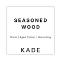 SEASONED WOOD - 6 oz Soy Candle