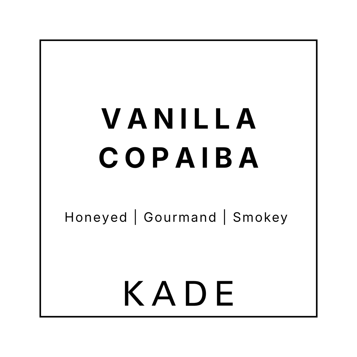 VANILLA COPAIBA - 8 oz Soy Candle